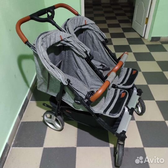 Коляска для двойни carrello connect