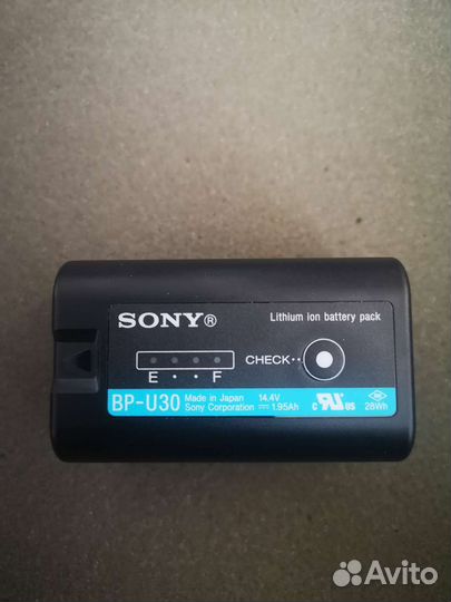 Комплект:Аккумуляторы Sony BP-U30 4шт.+зарядка