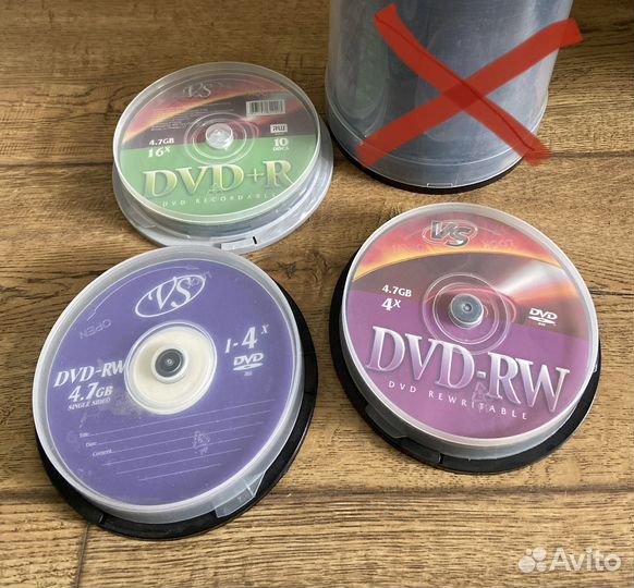 Болванки пустые VS, Smarttrack-dvd r cd rw