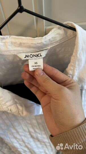 Блузка рубашка monki