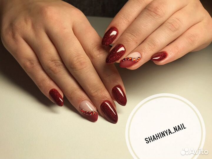 Маникюр+брови