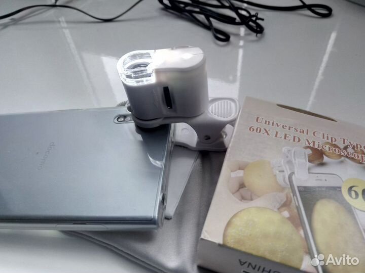 Микроскоп увеличение *60,новый с подсветкой120*180