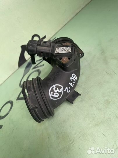 Патрубок интеркулера Volkswagen Touareg 7L дорест