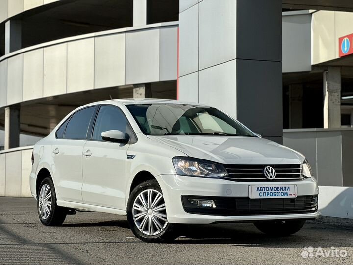 Volkswagen Polo 1.6 AT, 2019, 68 200 км