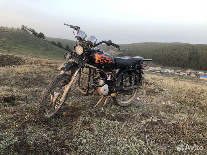 Продам мопед альфа 125кб
