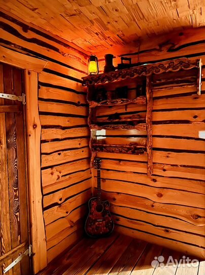 Баня в настоящей Банной Избе. Парение