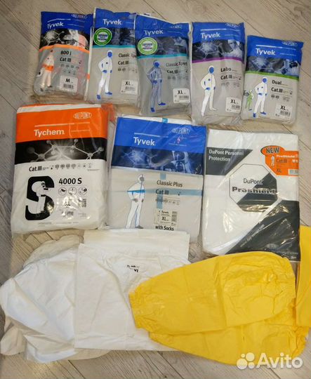 Защитные комбинезоны DuPont