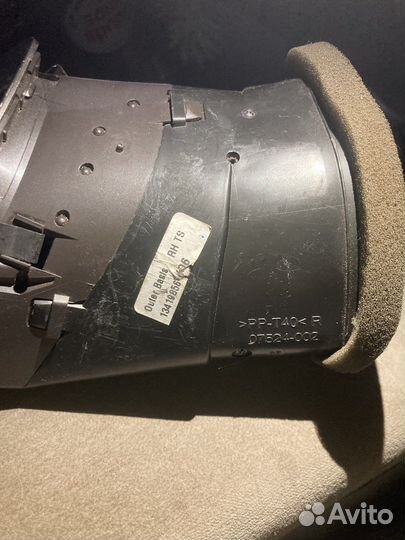 Дефлектор воздушный opel astra j