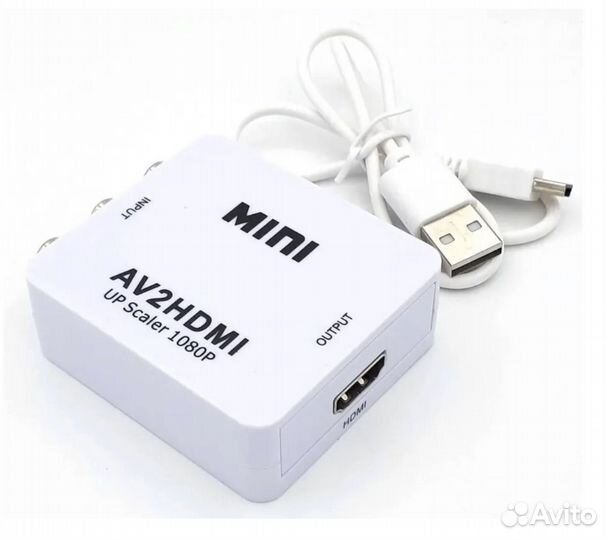 Переходник Конвертер 3RCA) hdmi Premier 5-985 W