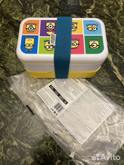 Бокс для бутербродов нарезки овощной и фруктовой