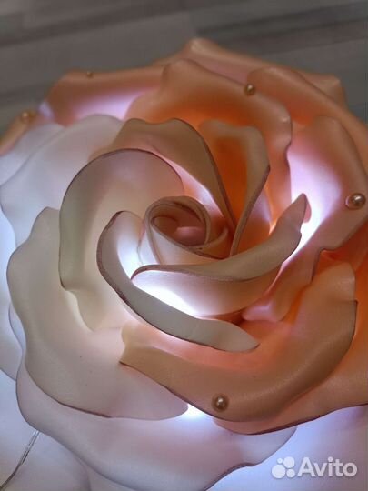 Ростовые цветы. цветы-светильники. куклы-ночники