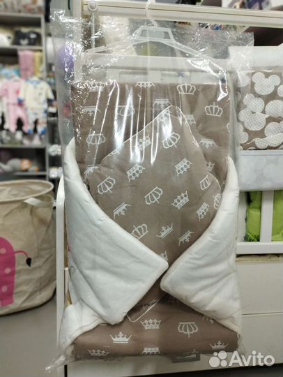 Набор в коляску (матрас, одеяло, плед)