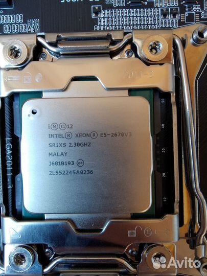Комплект Xeon E5 2670 v3 - 16Gb