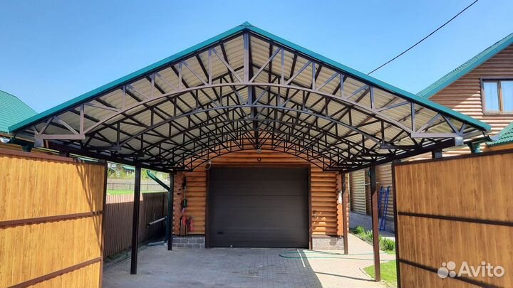 Навесы под ключ