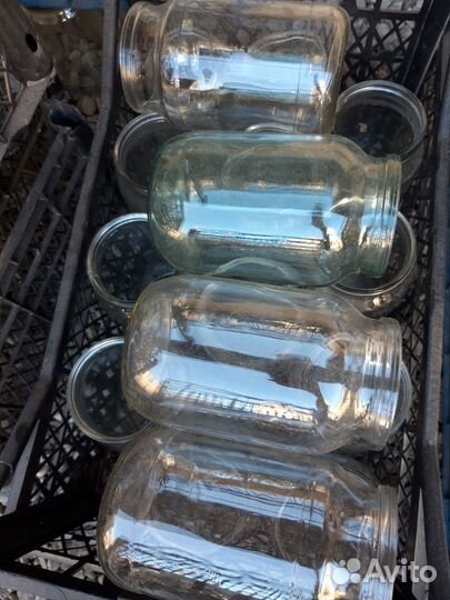 Банки стеклянные 1 литр и 700 мл