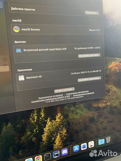 Macbook Pro 16 M2 Pro 16gb 1Tb Space Gray