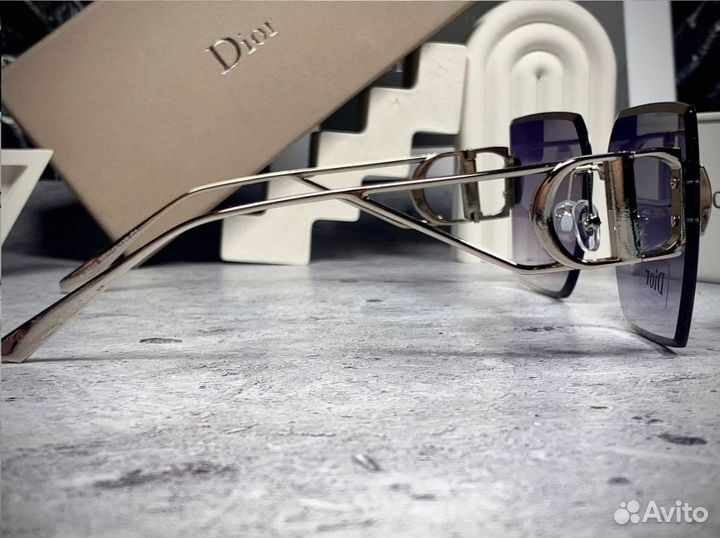Очки Dior фиолетовые