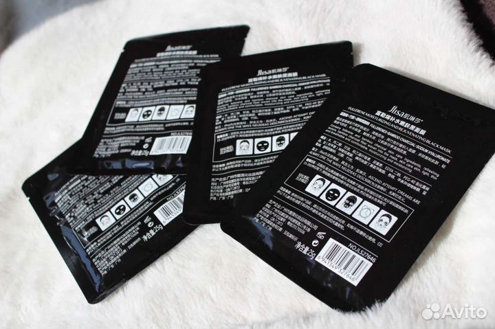 Маски для лица пузырьковые