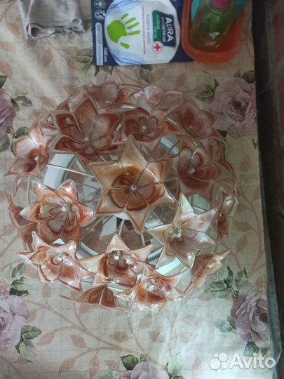 Люстра потолочная подвесная бу