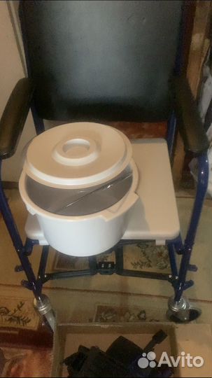 Кресло-каталка туалет Армед H009B