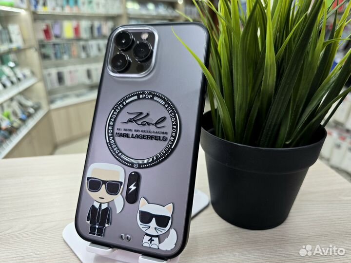 Чехол на iPhone 13 Pro Max Carl Lagerfeld и др