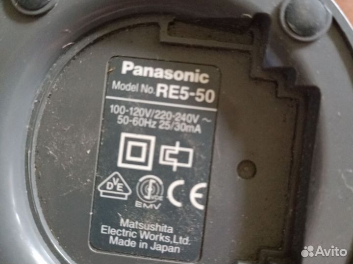 Зарядка для контурной машинки Panasonic re-50