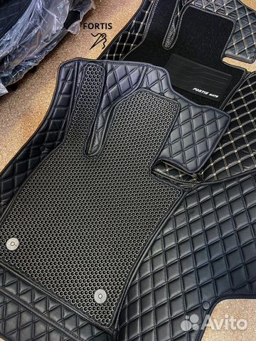 3d коврики из экокожи с EVA эва вставками