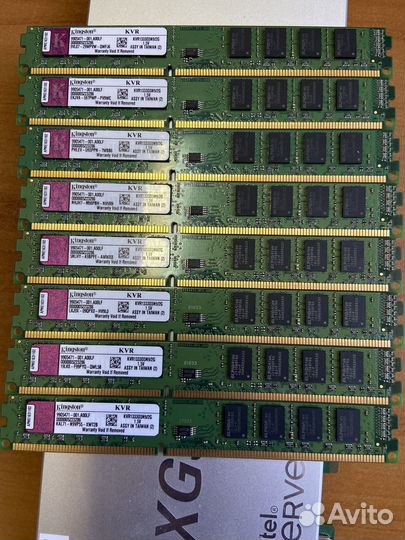 Модули памяти Kingston DDR3