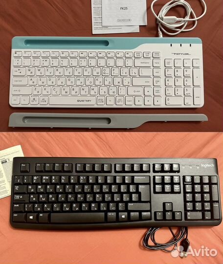 Клавиатура мембранная Logitech/A4Tech