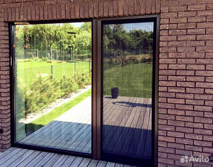 Москитная сетка на окна-двери от производителя