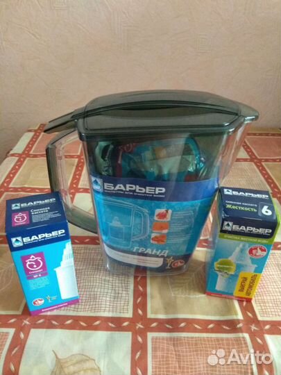 Фильтр для воды новый с кассетами