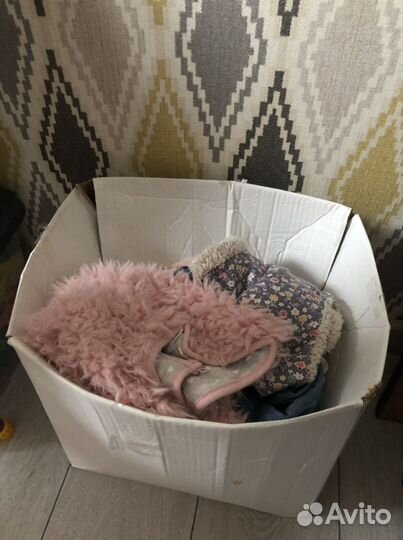 Детские вещи, и обувь на девочку пакетом