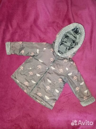 Куртка демисезонная для девочки 92