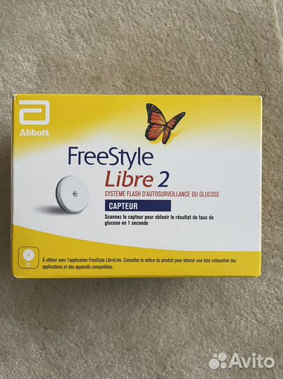 Датчик Сенсор Freestyle libre 2 (Европа) Либра 2