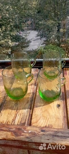 Набор кружек, рюмок, бокалов, стопок СССР