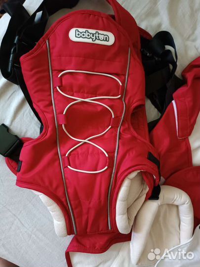 Рюкзак-переноска Babyton 809 красный
