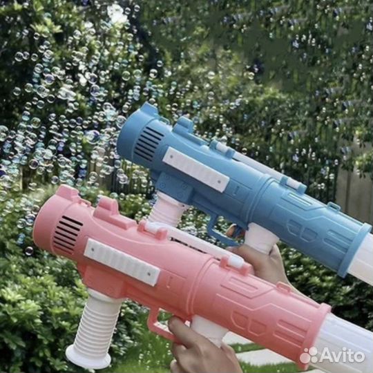 Генератор мыльных пузырей пистолет