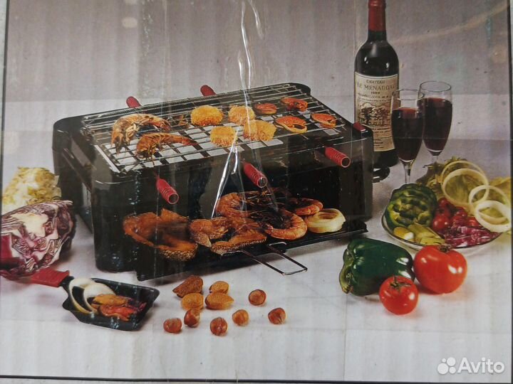 Электро гриль бу