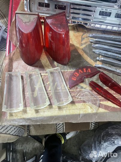 Газ 21 новые стекла подфарников 1- серии