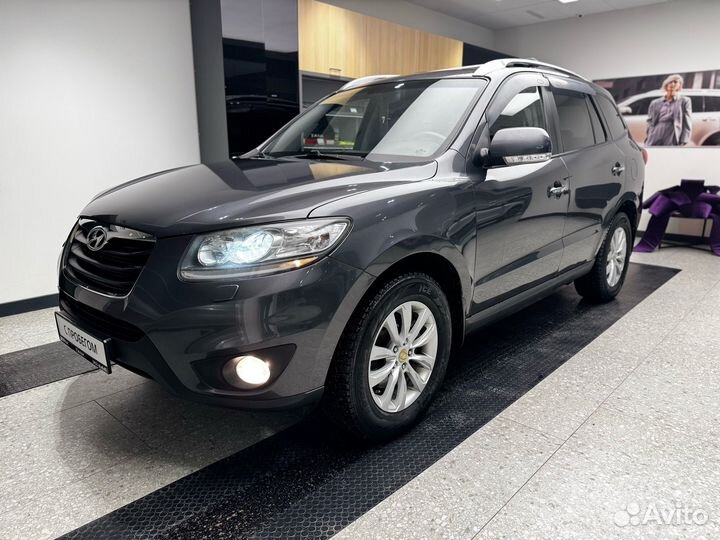 Hyundai Santa Fe 2.4 AT, 2011, 187 000 км