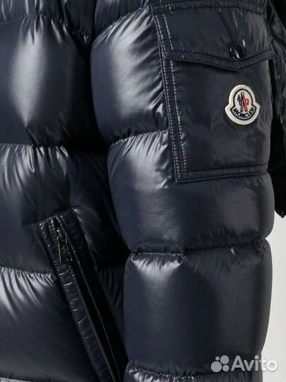 Пуховик Moncler Maya синий