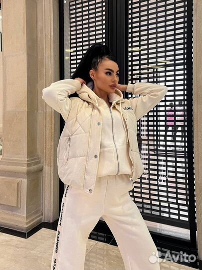 Белый бежевый jil sander 42/44