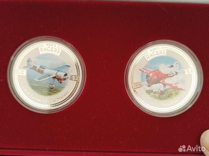 Серебряные монеты 999 набор