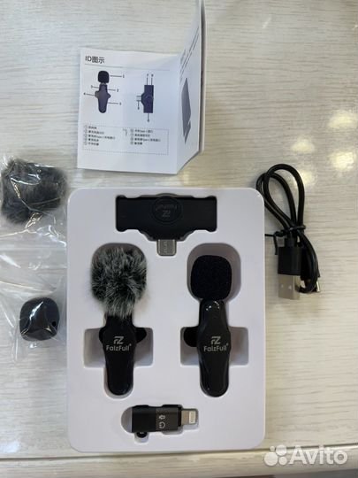 Петличный беспроводной микрофон