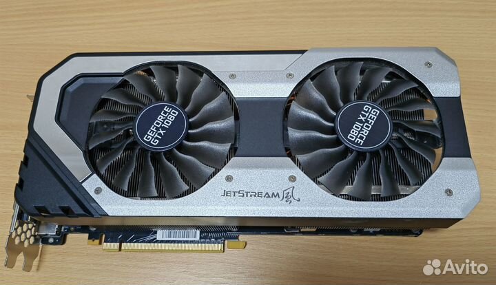 Видеокарта GeForce GTX1080 super jetstream gddr5X