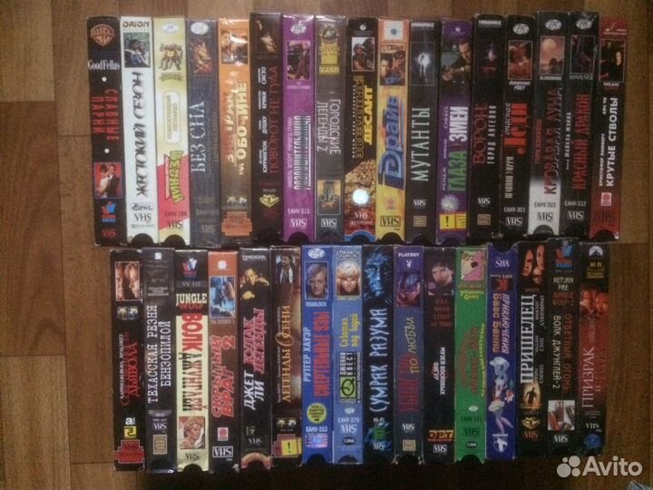 Видеокассеты vhs
