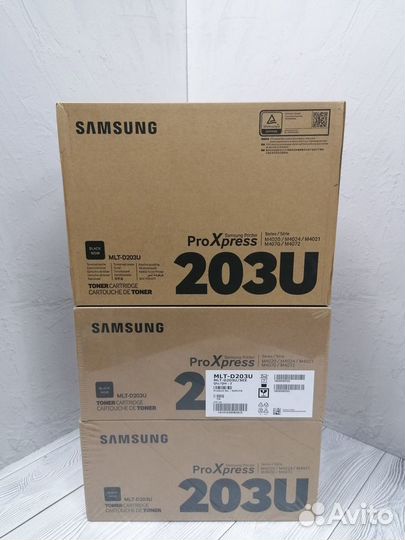 Картриджи оригинальные Samsung MLT-D203U разные