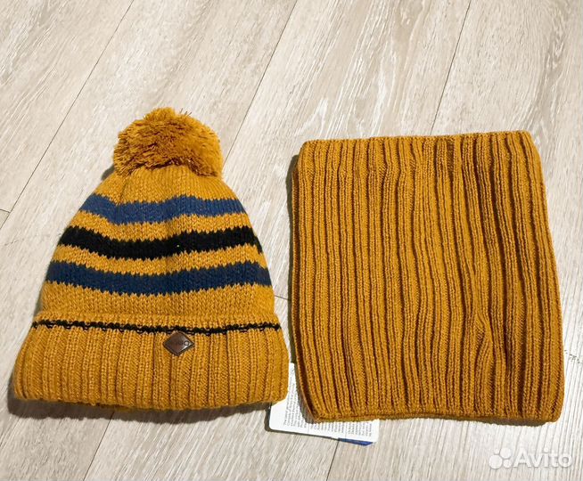 Шапка зимняя для маличика 50-54