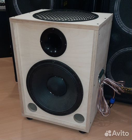 Колонки EVM 1400W 2шт Pro 8Ом Акустика 54х40х32см