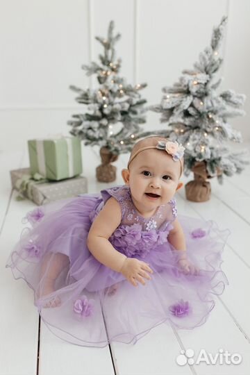 Пышное платье на годик